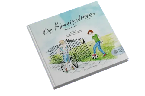 Avi M6 boeken: De Kraaiendieven, een oefenboek met Floris en Julia, helpt kinderen beter leren lezen.