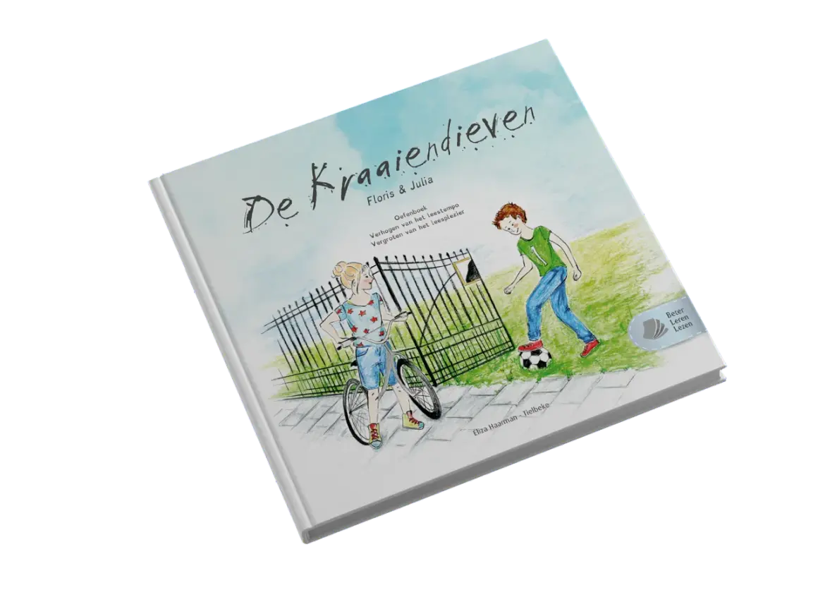 Avi M6 boeken: De Kraaiendieven, een oefenboek met Floris en Julia, helpt kinderen beter leren lezen.